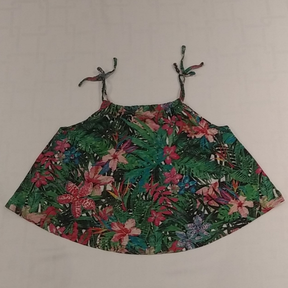 Zara Spaghetti Strap Summer Top Size 5 - Picture 6 of 7